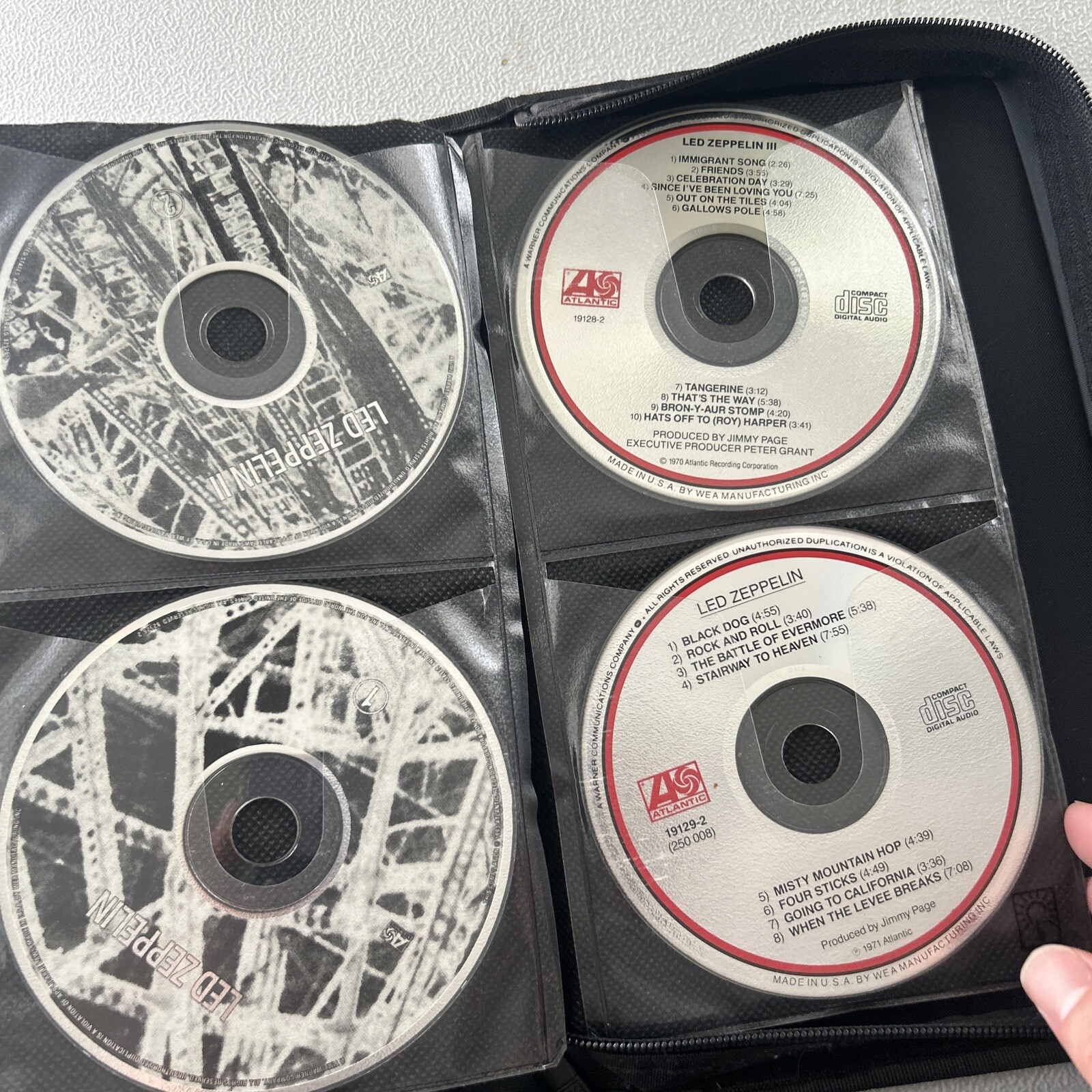 BIG LOT OF 110+ Rock And Roll CDs Discs only AC/DC Led Zeppelin Guns