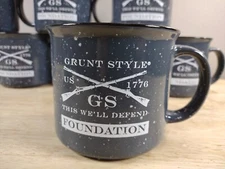 Patriotic Coffee Mug Ceramic Grunt Style "This We'll Defend" "Foundation" 