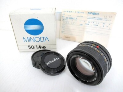 ミノルタ New MD 50mm f/1.4