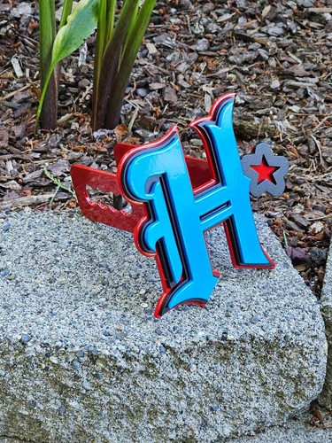 Houston Texans "H" maßgefertigte Anhängerkupplung Abdeckung - Bild 6 von 6