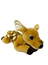 Aurora Miyoni Plush Realistic Fawn Baby Deer Soft Stuffed Animal 11"