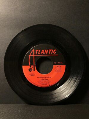 1984 John Parr NAUGHTY NAUGHTY (45RPM 7  Single) Atlantic (J229)