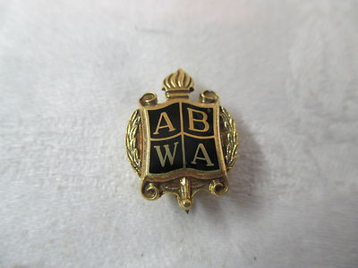 Vintage 1/10 10K gold Pin ABWA American Business Women's Association | eBay