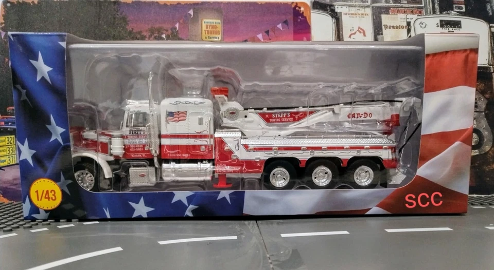 PETERBILT 359 WRECKER (1980) STEPP`S TOWING SERVICE, ALTAYA 1:43  FREE SHIPPING! - Image 2 of 4