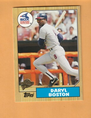 Daryl Boston Chicago White Sox 2005 Topps All-Time Fan Favorites #138 6K