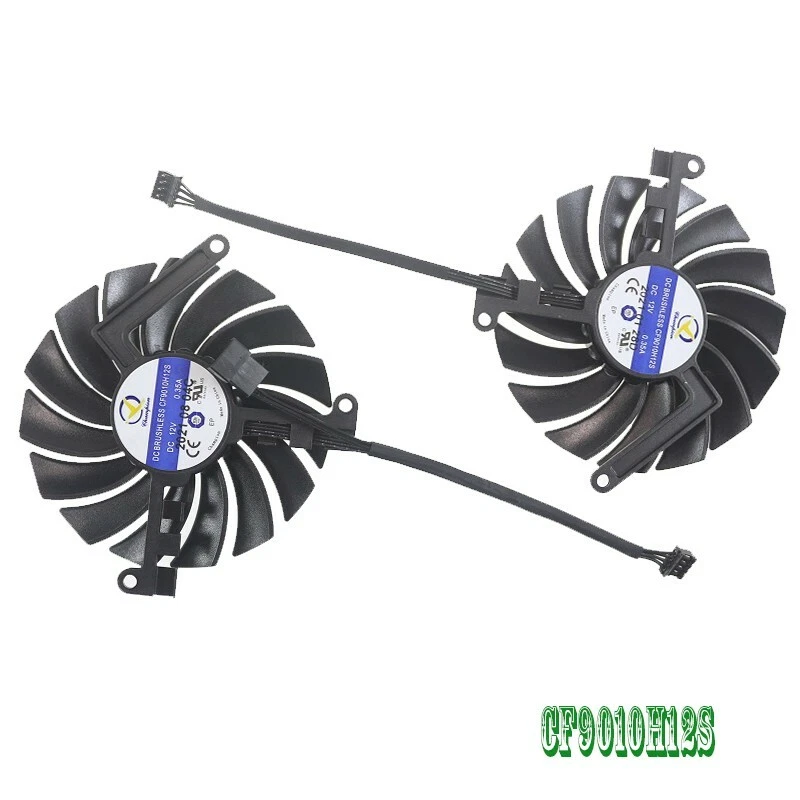 Graphics card fan CF9010H12S DC12V for INNO3D RTX 3050 RTX 3060 RTX 3060Ti... - Image 2 of 2