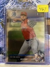 2017 Bowman Draft Chrome Colton Hock #BDC-196