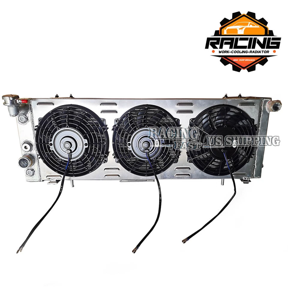Ventilador de radiador + cubierta para Jeep Cherokee XJ/Comanche 1984-2001 2000 2,5 L 2,8 L 4,0 L Foto 2 de 4