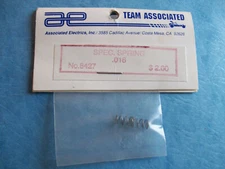 VINTAGE TEAM ASSOCIATED 8427 SPECS DAMPER SPRING .018 ASC8427 S.S. RC10L NIP