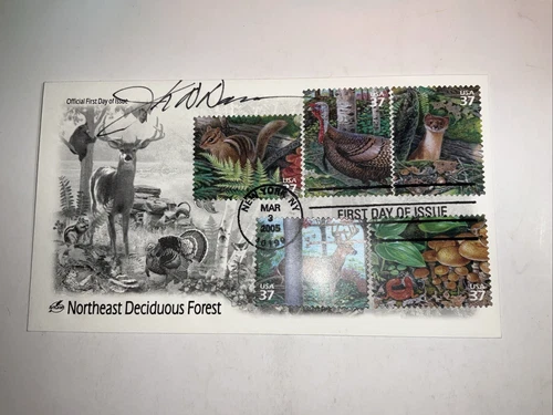 US COVER NORTHEAST DECIDUOUS FOREST FIRST DAY ISSUE ALL OVER ARTCRAFT 🔥🔥🔥