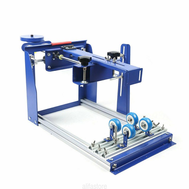 Manual Cylinder Screen Printing Machine Ball Pen Cup Bottle Curve Screen Print | eBay