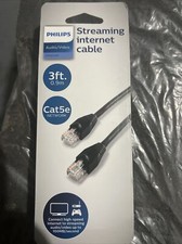 Philips 3ft Streaming Internet Cable Cat5e - 100MB/Sec