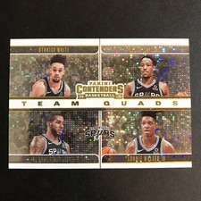 2019 DeMar DeRozan Team Quads LaMarcus Aldridge Lonnie Walker Derrick White #27