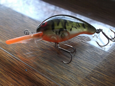 Custom Painted Strike Pro Yode Wobbler,Ghost Melon Craw
