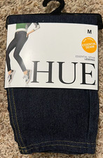 HUE Essential Denim Leggings Size M