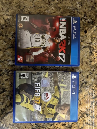 FIFA 17 & NBA 2k17 PlayStation 4 PS4