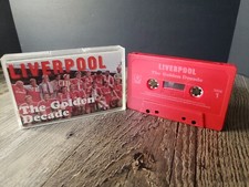 Liverpool The Golden Decade Cassette Tape Liverpool FC Premiere League Football
