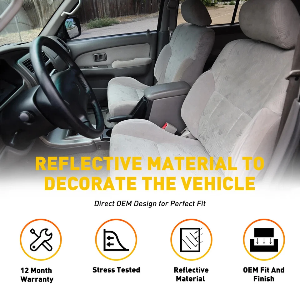 Manija de puerta interior 4 piezas delantera trasera derecha izquierda para Toyota 4Runner/Camry/Tacoma/Tercel Foto 4 de 4