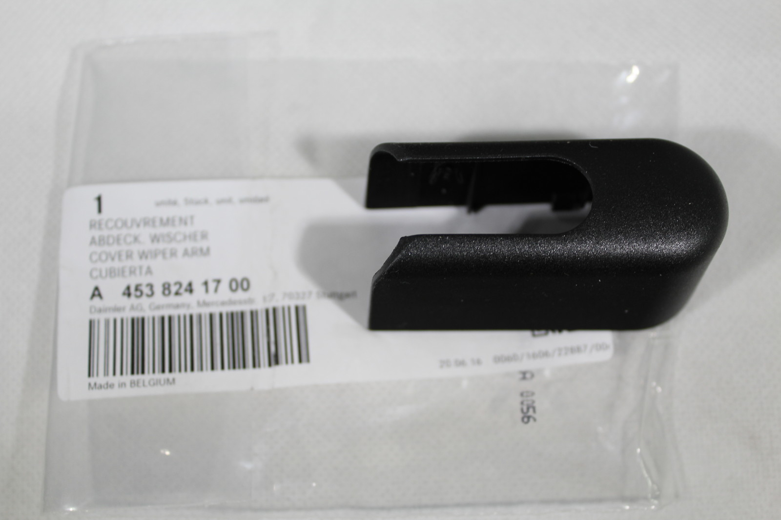 Smart Fortwo Forfour 453 REAR Wiper Arm Black Plastic Cap GENUINE smart-fortwo-forfour-453-rear-wiper-arm-black-plastic-cap-genuine