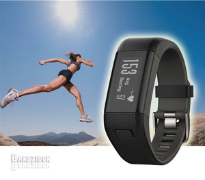 Garmin Vivosmart HR+ HR Plus GPS Activity Tracker Watch Black XL English Version | eBay