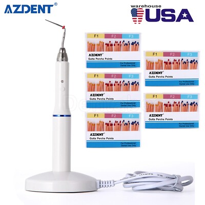 Dental Wireless Cordless Obturation System Endo Heated Pen /Gutta Percha Points