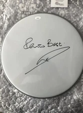 Pete Best signed drumhead original drummer The Beatles JSA