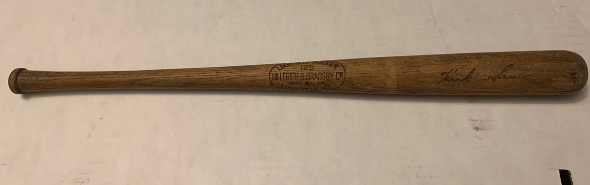 HANK SAUER* Louisville Slugger 125 Mini Baseball Bat HILLERICH