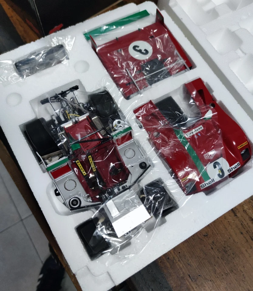 GMP 1/18 G1804111 Ferrari 312P Merzario-Munari Winner Targa Florio 1972 - Immagine 3 di 4