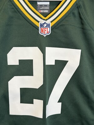 Green Bay Packers Jersey #27 Eddie Lacy Nike On Field NFL Women's