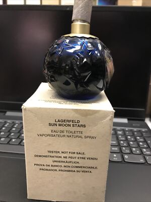Lagerfeld Sun Moon Stars. 3.3 oz. Women's EDT Rare And Hard To Find Tester