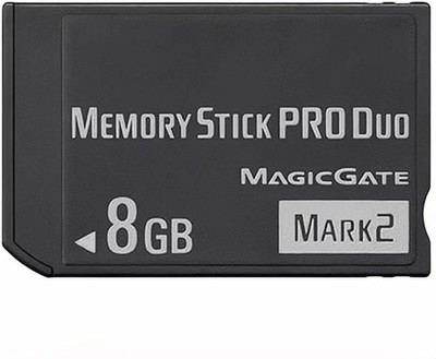 MS 8GB Memory Stick PRO Duo (Mark 2) for PSP Accessories Cards  