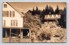 RPPC Cona Cook Houses Conacook Suffern NY or NC Real Photo Postcard