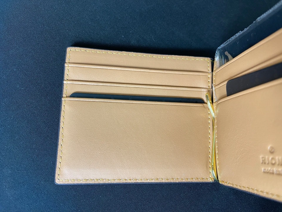 Cartera para hombre NOS RIONI NUEVA CON ETIQUETAS Hecha en Italia Foto 3 de 4