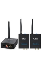 1mii 3-in-1 2.4GHz Wireless Audio Transmitter Receiver for TV, 20ms Ultra Low