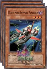X3 Playset 1st Ed Heavy Mech Support Platform RDS-EN011 Yugioh
