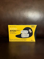 Audien ATOM PRO 2 Wireless Rechargeable OTC Hearing Aid- Brand New