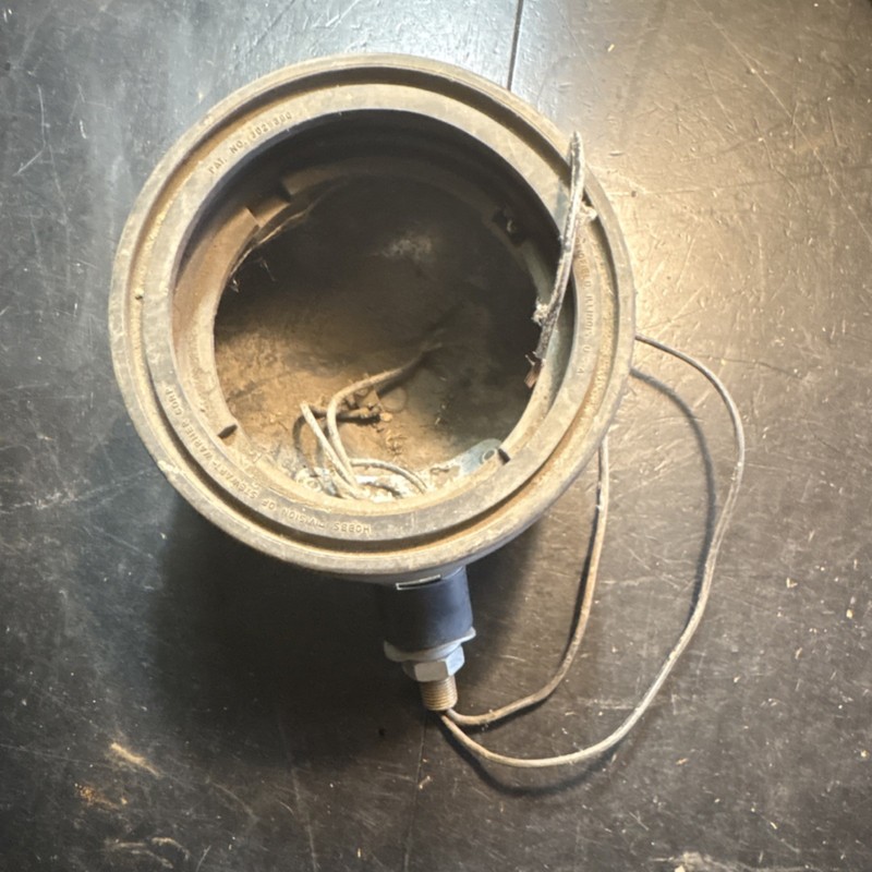 Vintage John W Hobbs Corp Tractor Light Bucket Assembly Without Lens (1) New