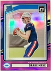 Drake Maye 2024 Donruss Optic Preview RC Pink Prizm Rated Rookie #379 Patriots