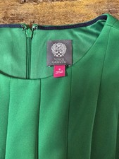 Vince Camuto Women Sleeveless Dress Size 8 Polyester Blend — Beautiful Green
