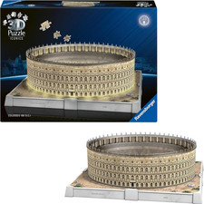- Puzzle 3D Iconics Colosseo LED | Puzzle 3D per Adulti E Bambini a Partire Dagl