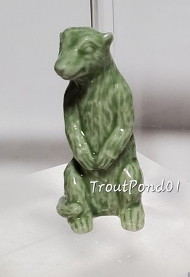 Wade Whimsies Meerkat Green Colourway Porcelain Figurine Harrisburg Fair 2011