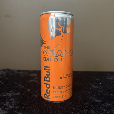 Red Bull Orange Edition Tangerine Energy Drink Can 250 mL (8.4 fl oz)