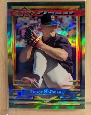 1994 Topps Finest REFRACTOR #417 Trevor Hoffman Padres HOF RARE ICONIC PARALLEL