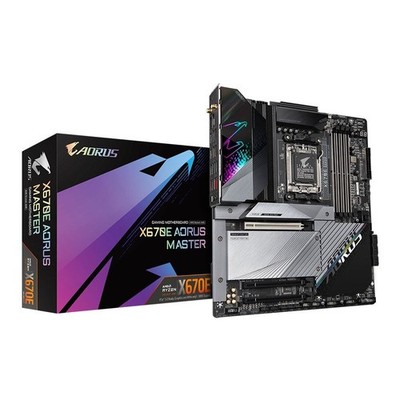 Gigabyte X670E AORUS MASTER AMD AM5 eATX Motherboard DDR5 USB 3.2 WiFi 6E - New