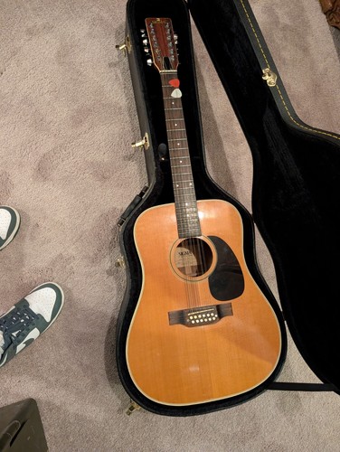 Sigma DR-12-7 12-String Dreadnought Acoustic Guitar Hard Case