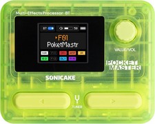 Sonicake Pocket Clear Green Master Electric Guitar Multi-Effects Processor NEW