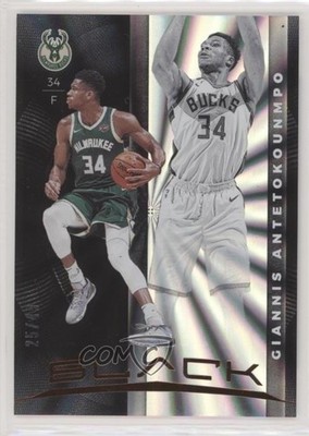 2019-20 Panini Black Copper 25/49 Giannis Antetokounmpo #34 00d2