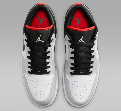Air Jordan 1 Low Neutral Grey Summit White Black Men's | Size 7.5 - 14
