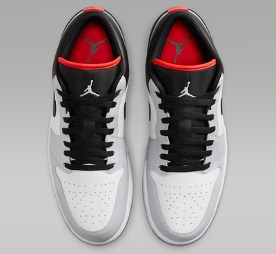 Air Jordan 1 Low Neutral Grey Summit White Black Men's | Size 7.5