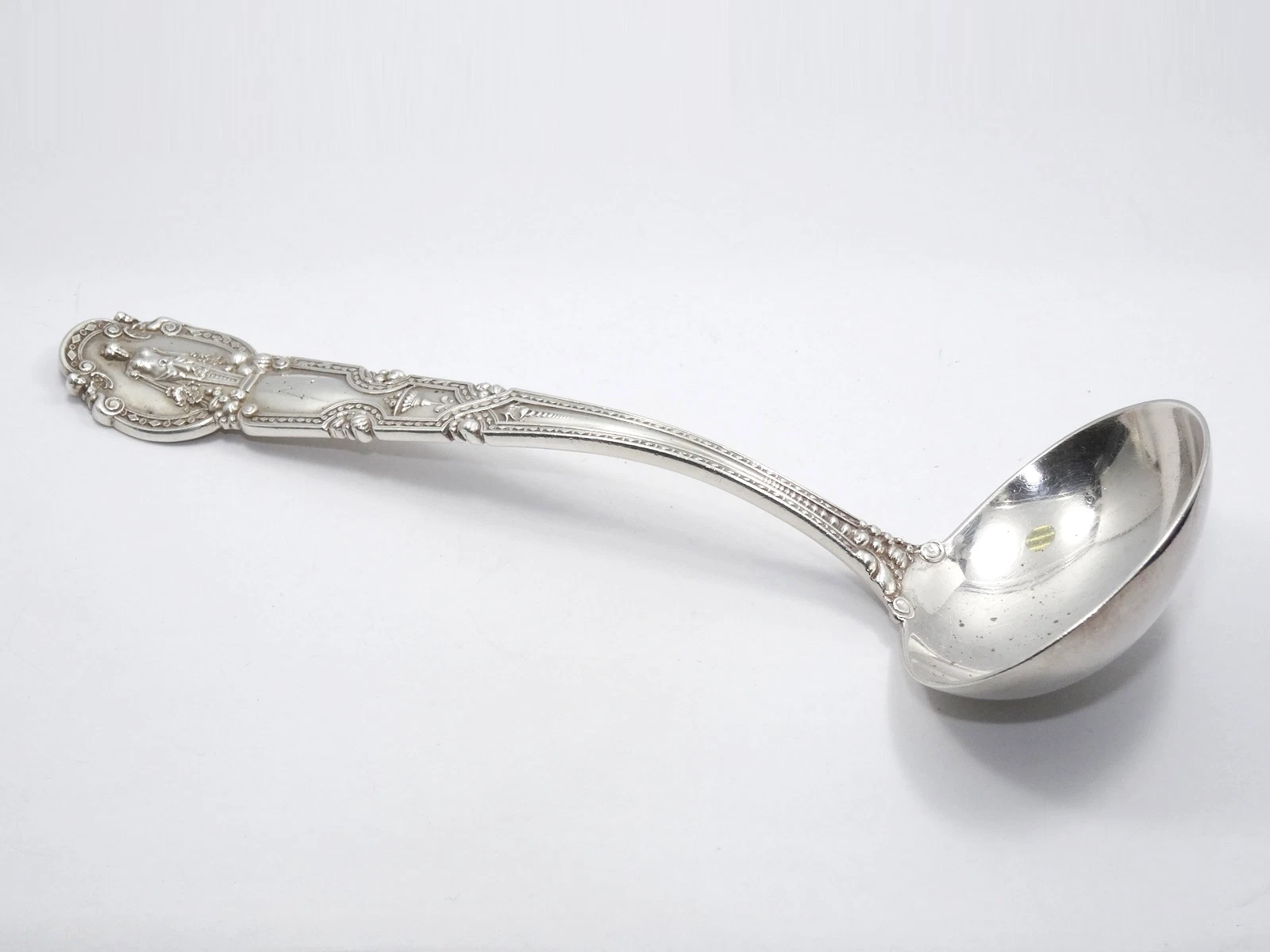 TIFFANY RENAISSANCE 1905 STERLING CREAM SAUCE LADLE ~ 7.5" / 96.8 g
